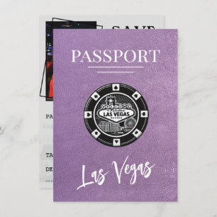 Reserve A Data Passaporte Da lavanda Las Vegas Salvar A Data