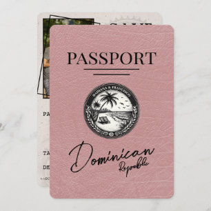 Reserve A Data Passaporte da República Dominicana Dusty Rosa