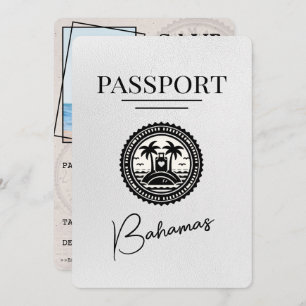 Reserve A Data Passaporte das Baamas Brancas Salvo Data