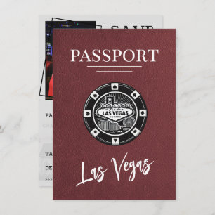 Reserve A Data Passaporte De Las Vegas Da Burgundy Salvar A Data