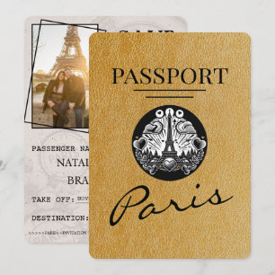 Reserve A Data Passaporte Dourado Paris, Exceto A Data