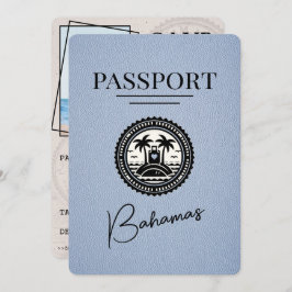 Reserve A Data Passaporte Dusty Blue Bahamas Salvar Data