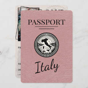 Reserve A Data Passaporte Dusty Rosa Italy