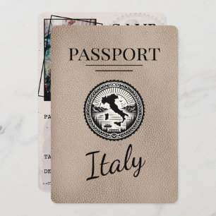 Reserve A Data Passaporte italiano Beige