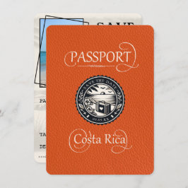 Reserve A Data Passaporte Laranja Costa Rica