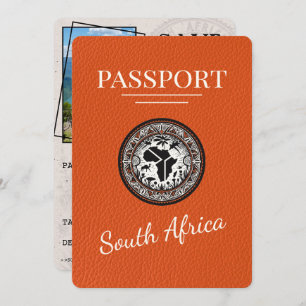 Reserve A Data Passaporte Laranja da África do Sul