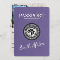 Passaporte Lilac África do Sul