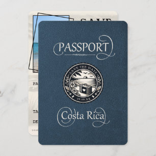 Reserve A Data Passaporte marinho Azul Costa Rica