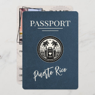 Reserve A Data Passaporte marinho Azul Porto Rico