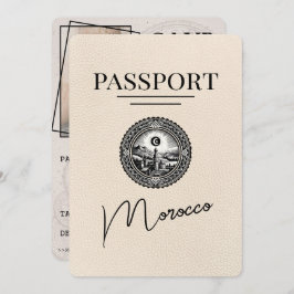 Reserve A Data Passaporte marroquino, Salvar a Data