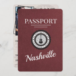 Reserve A Data Passaporte Nashville Da Light Burgundy Salvar A Da