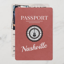 Reserve A Data Passaporte Nashville Da Light Burgundy Salvar A Da