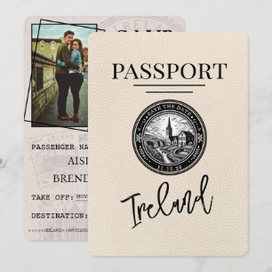 Reserve A Data Passaporte Para A Irlanda Do Marfim Exceto A Data