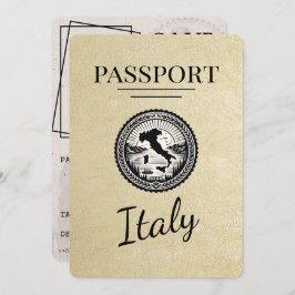 Reserve A Data Passaporte para a Itália do Champagne