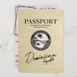 Reserve A Data Passaporte para a República Dominicana do Champagn
