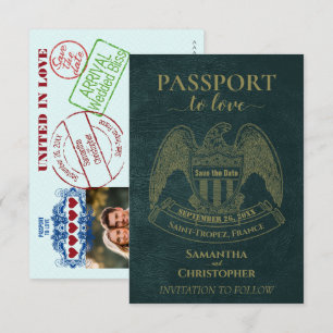 Reserve A Data Passaporte para o Amor Destino Criativo Casamento 