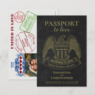 Reserve A Data Passaporte para o Amor Destino Divertido Casamento