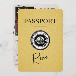 Reserve A Data Passaporte Reno Amarelo Salvar Data