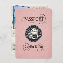 Reserve A Data Passaporte Rosa Costa Rica