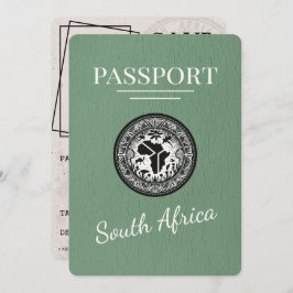 Reserve A Data Passaporte Sage Green África do Sul