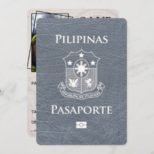 Reserve A Data Passaporte Silver Filipinas Salvar a Data