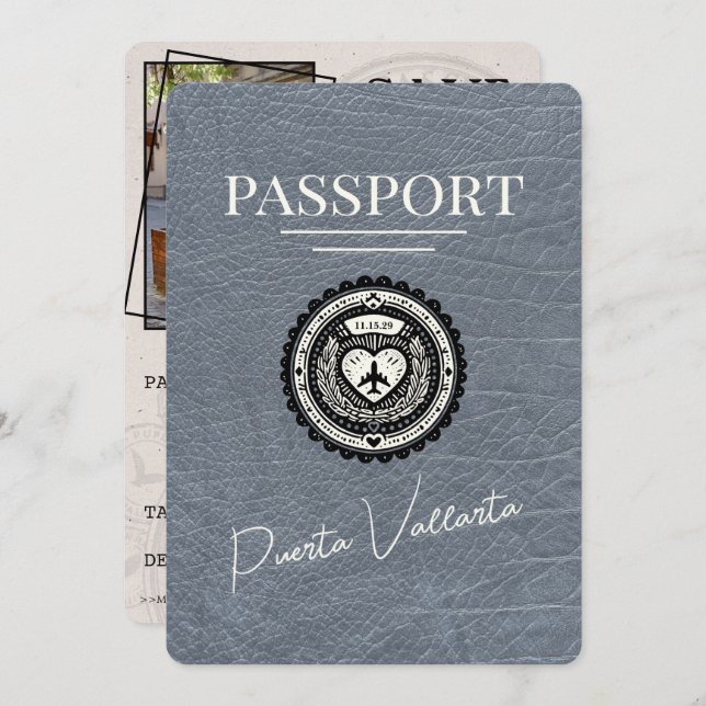 Reserve A Data Passaporte Silver Puerta Vallarta (Frente/Verso)