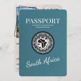 Reserve A Data Passaporte Teal África do Sul