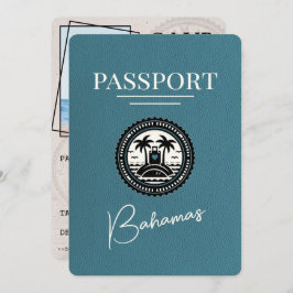 Reserve A Data Passaporte Teal Bahamas Exceto A Data