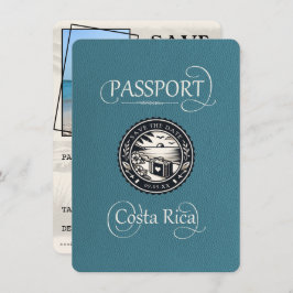 Reserve A Data Passaporte Teal Costa Rica