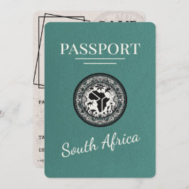 Reserve A Data Passaporte Turquoise África do Sul