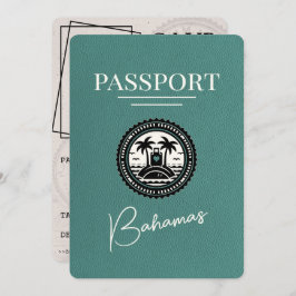 Reserve A Data Passaporte Turquoise Bahamas Exceto Data