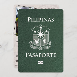 Reserve A Data Passaporte Verde Filipinas Salvar a Data