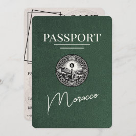Reserve A Data Passaporte Verde Marrocos Salvar a Data