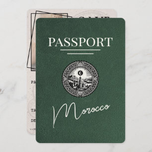 Reserve A Data Passaporte Verde Marrocos Salvar a Data