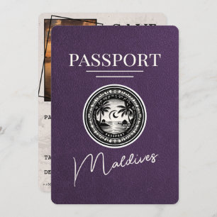 Reserve A Data Passaporte Violet Purple Maldives Salvar Data