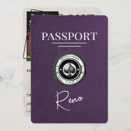 Reserve A Data Passaporte Violet Purple Reno Salvar A Data