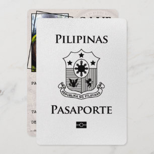 Reserve A Data Passaporte White Filipinas Salvar Data