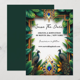 Reserve A Data Pássaros-pavão-luxo penas tropicais ao ar livre