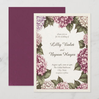 Reserve A Data PASSION | Wedding Invite