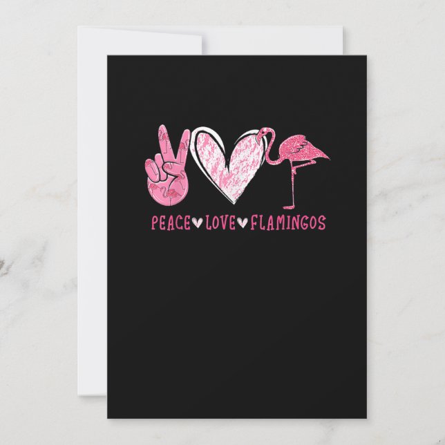 Reserve A Data Peace Love Flamingo | Flamingo Lover (Frente)