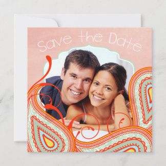 Reserve A Data Peach Yellow Coral Mint Foto Modern Salvar Data