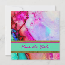 Pedra Colorida Salvar a Data