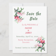 Peônia Rosa Suave & Floral de Eucalipto