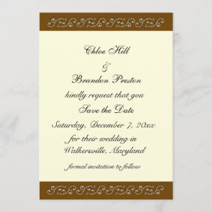 Reserve A Data Pérolas Elegantes na Costa do Marfim Salvem a Data