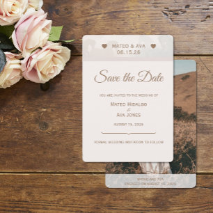 Reserve A Data Personalização de Casamento de Fotos de Cavalos da