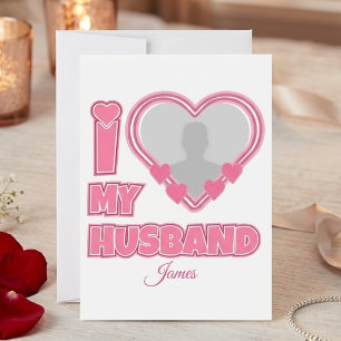 Reserve A Data Personalizado Eu Amo Meu Marido - Adicionar Fotogr