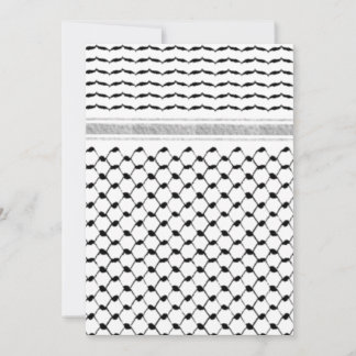 Reserve A Data Personalizado Palestiniano Kufiya Concebido