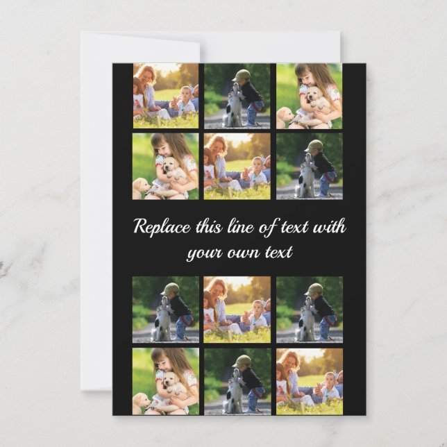 Reserve A Data Personalizar colagem de fotos e texto Case-Mate iP (Frente)