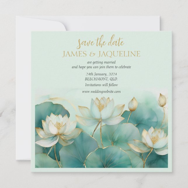 Reserve A Data Personalizar Salvar a Data (Frente)