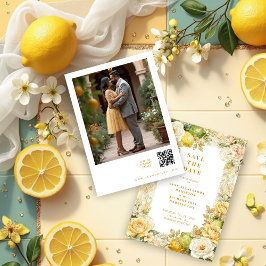 Reserve A Data Photo Luxury Mediterranean Lemons & Flowers